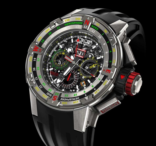 Richard Mille Chronographe Flyback RM 60-01 Régate : version 2016 Richard Mille Chronographe Flyback RM 60-01 Régate : version 2016
