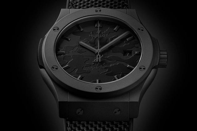 Hublot Classic Fusion Yohji Yamanoto : un mystérieux cadran "camo full black" Hublot Classic Fusion Yohji Yamanoto : un mystérieux cadran "camo full black"