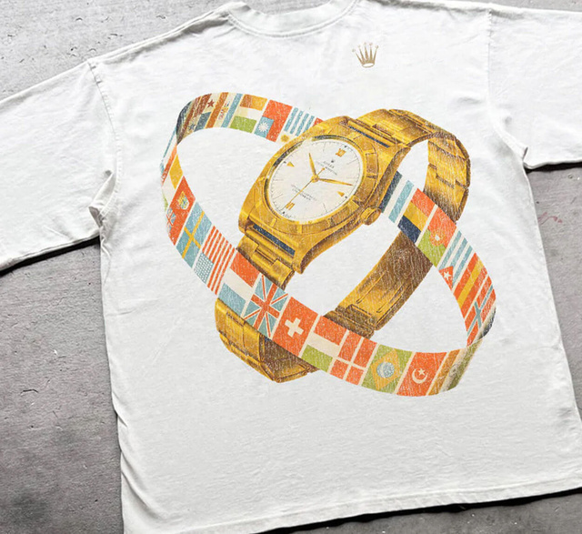 AOCTW : des t-shirts horlogers décalés AOCTW : des t-shirts horlogers décalés