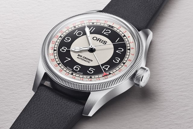 Oris Big Crown Pointer Date "Bullseye" : le néo-rétro à l'honneur Oris Big Crown Pointer Date "Bullseye" : le néo-rétro à l'honneur