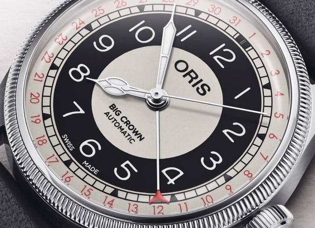 Oris Big Crown Pointer Date "Bullseye" : le néo-rétro à l'honneur Oris Big Crown Pointer Date "Bullseye" : le néo-rétro à l'honneur