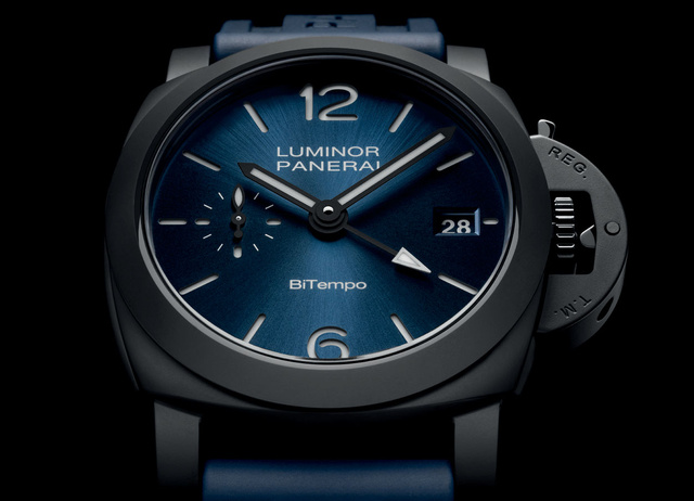 Panerai Luminor GMT Ceramica PAM01783  : une céramique noire uniquement vendue en ligne !