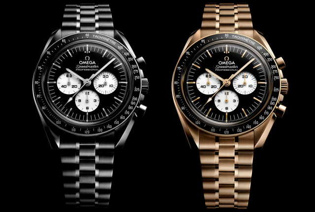 Omega : une Speedmaster Moonwatch avec cadran "noir et blanc"