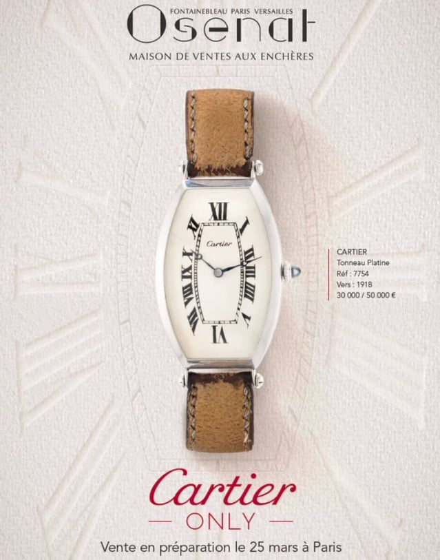 "Cartier Only" par Osenat : la consécration des montres du joaillier parisien aux enchères "Cartier Only" par Osenat : la consécration des montres du joaillier parisien aux enchères