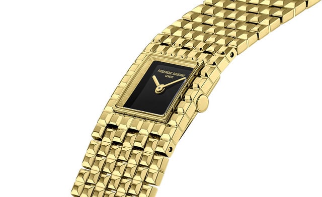 Frédérique Constant Classics Manchette : d'or et d'onyx Frédérique Constant Classics Manchette : d'or et d'onyx