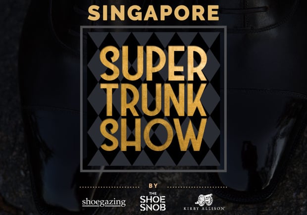 Le Super Trunk Show s'installe à Singapour : quand la mode masculine rencontre l'art du soulier