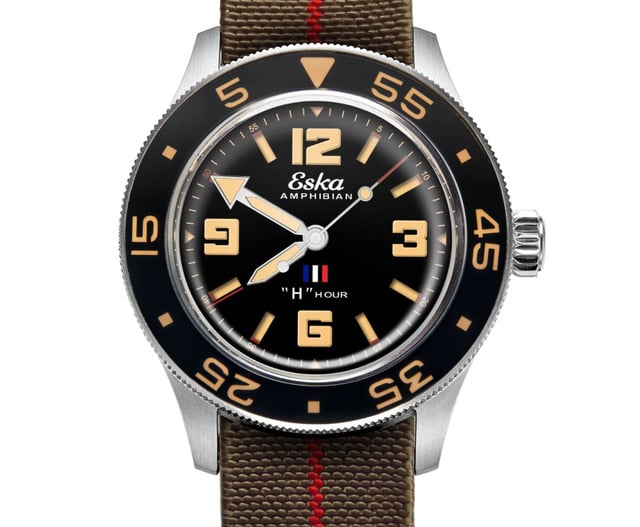 Eska Amphibian 250 "H-Hour" : une montre pour les Forces Amphibies Françaises Eska Amphibian 250 "H-Hour" : une montre pour les Forces Amphibies Françaises