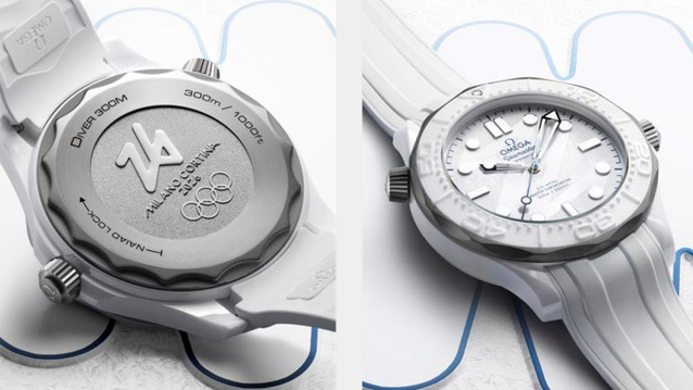 Omega Seamaster Diver 300M : édition spéciale Milano Cortina 2026 en céramique et titane Omega Seamaster Diver 300M : édition spéciale Milano Cortina 2026 en céramique et titane