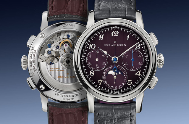 Edouard Koehn Legacy Moonphase "Purple"' : une série ultra-limitée pour les USA
