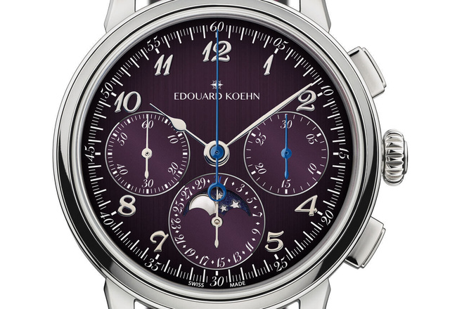 Edouard Koehn Legacy Moonphase "Purple"' : une série ultra-limitée pour les USA Edouard Koehn Legacy Moonphase "Purple"' : une série ultra-limitée pour les USA