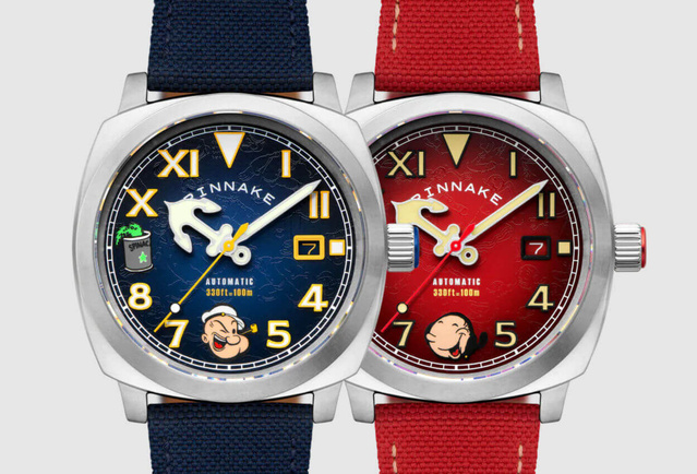 Popeye et Olive par Spinnaker : un duo horloger pour la Saint-Valentin empreint d'air marin Popeye et Olive par Spinnaker : un duo horloger pour la Saint-Valentin empreint d'air marin