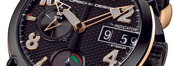 Indicator P’6910 Porsche Design : ce chrono à affichage numérique mécanique se pare d’or rose
