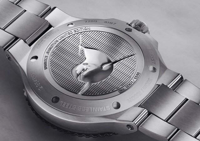 Oris Yangtze Jiangtun : une édition spéciale et limitée pour la sauvegarde du marsouin aptère