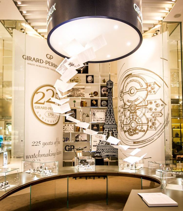 Girard-Perregaux s'expose au Printemps du Louvre à Paris Girard-Perregaux s'expose au Printemps du Louvre à Paris