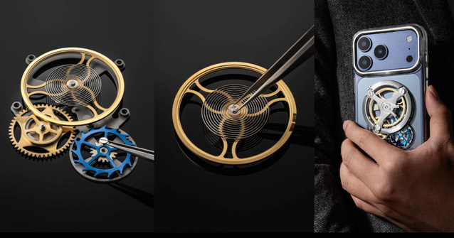 Chronomade : quand la mécanique horlogère s'invite sur une protection de smartphone Chronomade : quand la mécanique horlogère s'invite sur une protection de smartphone