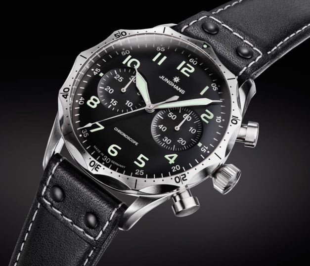 Chronoscope Meister Pilote : le chrono d'aviateur selon Junghans Chronoscope Meister Pilote : le chrono d'aviateur selon Junghans