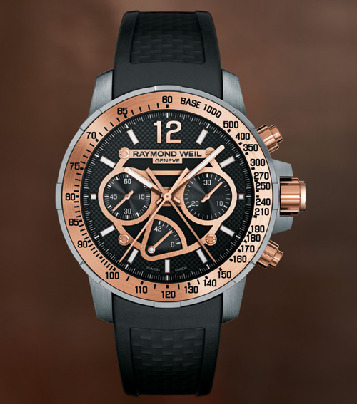 Nabucco Cuore Caldo : Raymond Weil présente son 1er chronographe rattrapante et réserve de marche