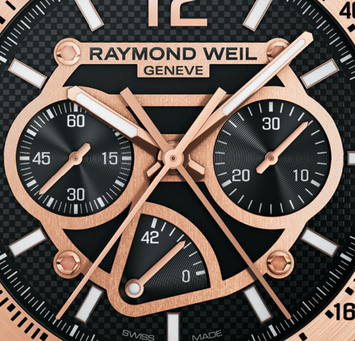 Nabucco Cuore Caldo : Raymond Weil présente son 1er chronographe rattrapante et réserve de marche