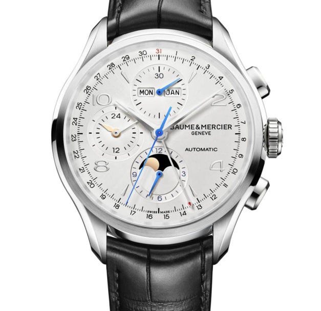Baume & Mercier Clifton Chrono et Calendrier Complet Baume & Mercier Clifton Chrono et Calendrier Complet