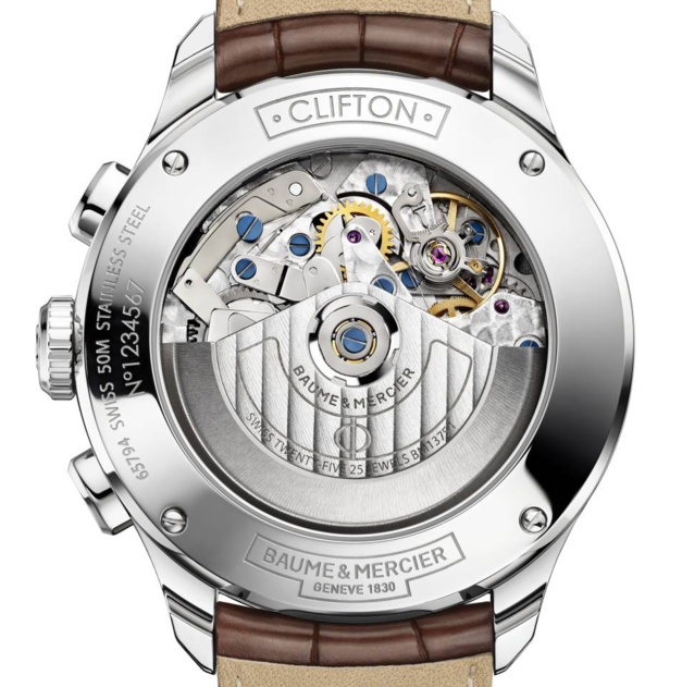 Baume & Mercier Clifton Chrono et Calendrier Complet Baume & Mercier Clifton Chrono et Calendrier Complet