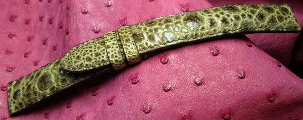 Bracelet-montre en crapaud, photo : Atelier du Bracelet Parisien