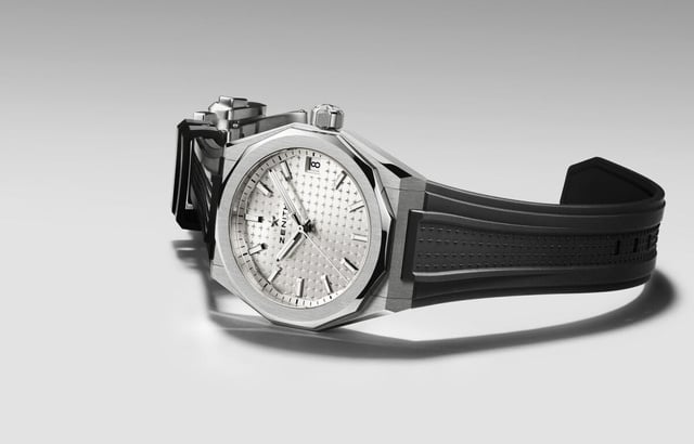 Zenith Defy Skyline 36 : cadran argenté et bracelet interchangeable Zenith Defy Skyline 36 : cadran argenté et bracelet interchangeable