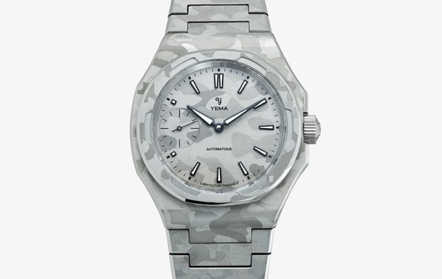 Yema Wristmaster Slim Camo CMM.29 : tout l'art du camouflage "neige"