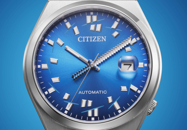 Citizen Tsuyosa x seconde/seconde/ : le temps découpé au katana Citizen Tsuyosa x seconde/seconde/ : le temps découpé au katana