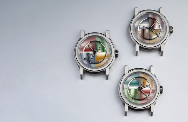 Horizon Spectrum : symétrie et architecture pour un cadran haut en couleur
