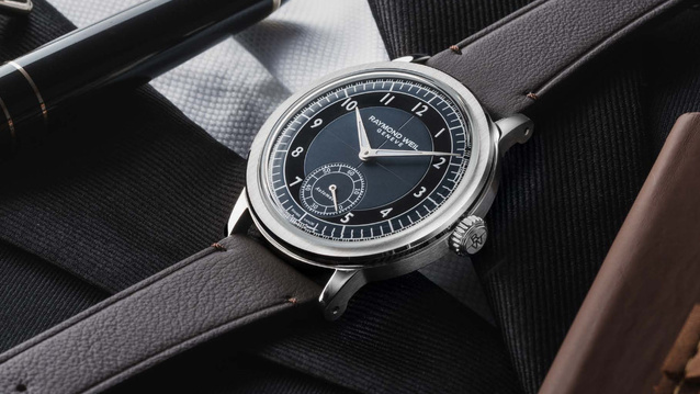 Raymond Weil Millesime petite seconde : cadrans Tuxedo pour montres habillées