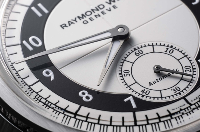 Raymond Weil Millesime petite seconde : cadrans Tuxedo pour montres habillées