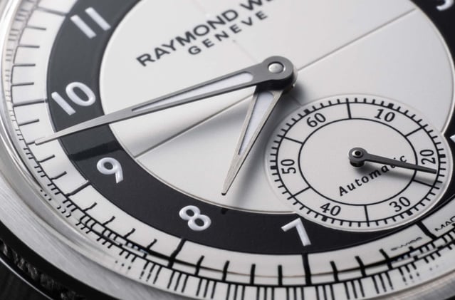 Raymond Weil Millesime petite seconde : cadrans Tuxedo pour montres habillées Raymond Weil Millesime petite seconde : cadrans Tuxedo pour montres habillées