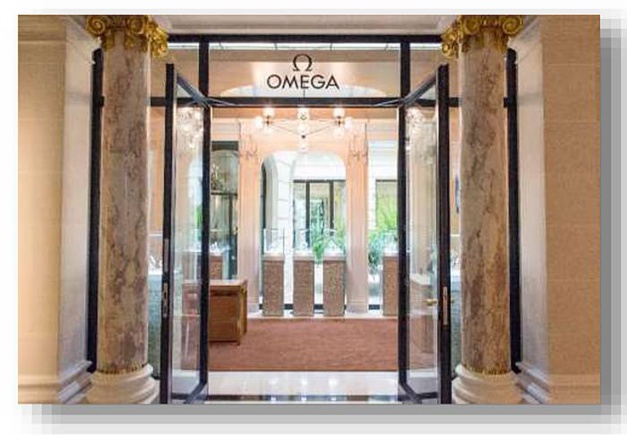 Omega au Peninsula Paris