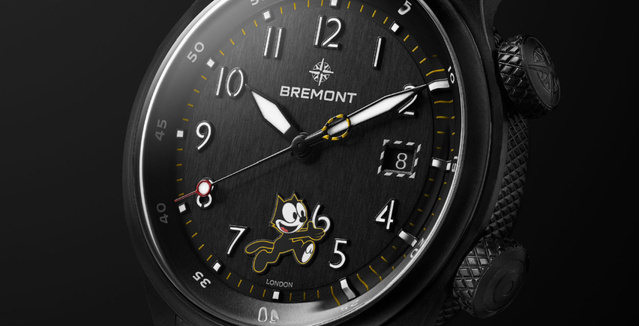 Bremont Altitude MB Meteor "Felix the Cat" : "Watch your 6" !
