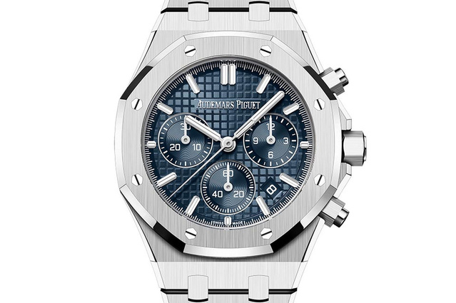 Chronographe Royal Oak 38 mm Audemars Piguet : un nouveau calibre manuf' en collection Chronographe Royal Oak 38 mm Audemars Piguet : un nouveau calibre manuf' en collection