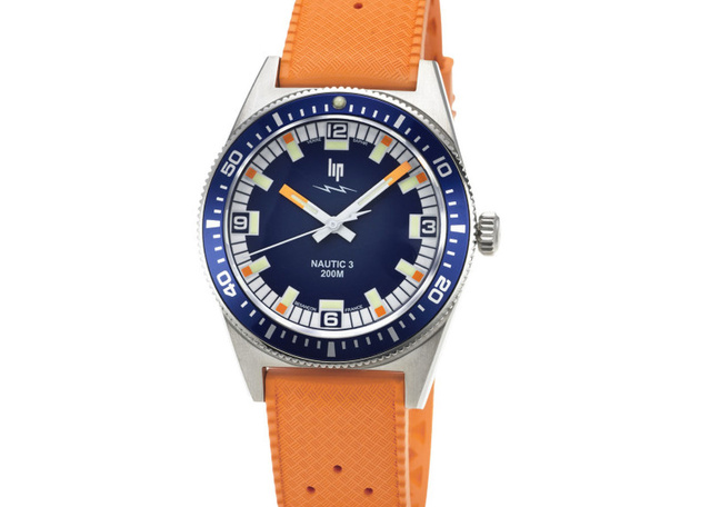 LIP enrichit sa collection Nautic 3 avec trois nouvelles références à quartz à "seconde fluide"