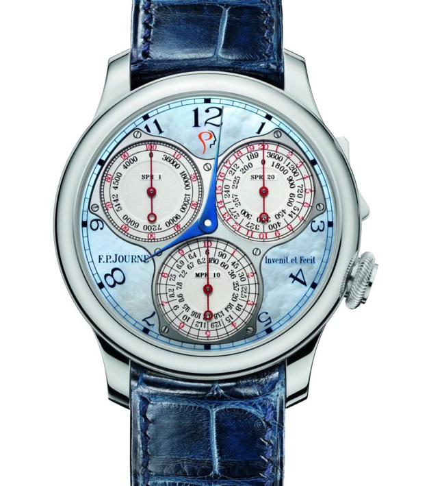 F.P. Journe : un Centigraphe Souverain pour soutenir l'ICM F.P. Journe : un Centigraphe Souverain pour soutenir l'ICM