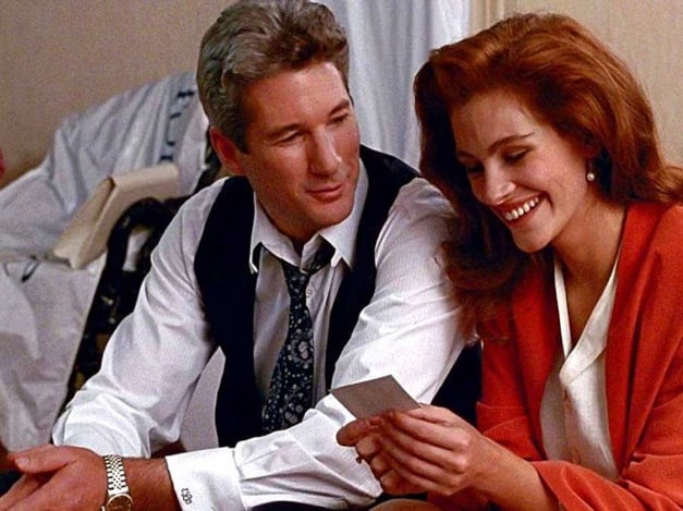 Pretty Woman : Richard Gere porte une Rolex Datejust en or et acier Pretty Woman : Richard Gere porte une Rolex Datejust en or et acier
