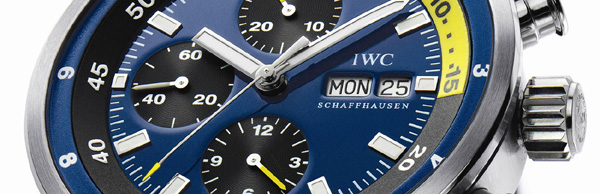 IWC Aquatimer Chronographe « Cousteau Divers » : Calypso… Sauvée des eaux