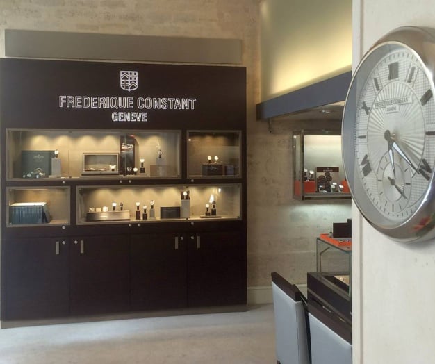 Paris : la boutique Emile Léon aux couleurs de Frédérique Constant en juin Paris : la boutique Emile Léon aux couleurs de Frédérique Constant en juin