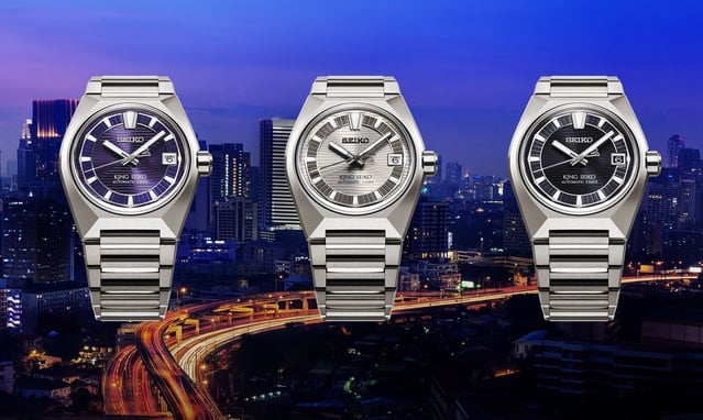King Seiko Vanac : elle revient cette année en trois nouvelles versions en titane