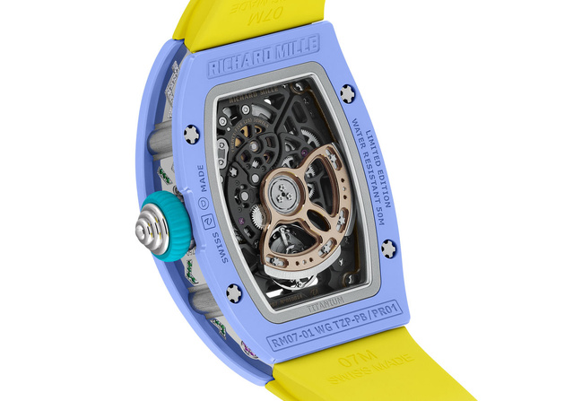 Richard Mille RM07-01 : un dernier volet qui introduit le sertissage ! Richard Mille RM07-01 : un dernier volet qui introduit le sertissage !