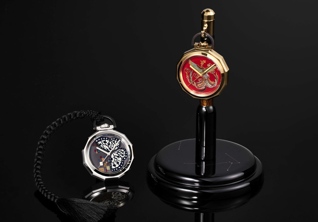 Minase : le temps au creux de la main avec les montres de poche Azagimadara et Phoenix Minase : le temps au creux de la main avec les montres de poche Azagimadara et Phoenix