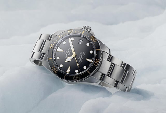 Certina lance une DS Action Diver en 38 mm avec calibre Powermatic Certina lance une DS Action Diver en 38 mm avec calibre Powermatic