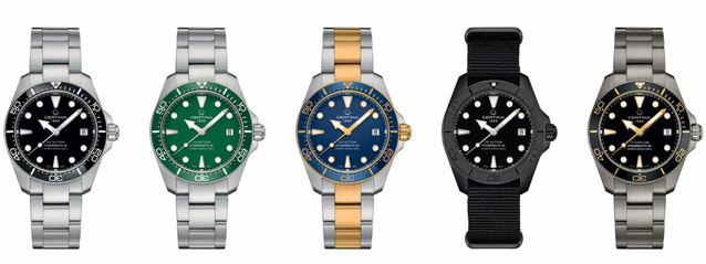 Certina lance une DS Action Diver en 38 mm avec calibre Powermatic