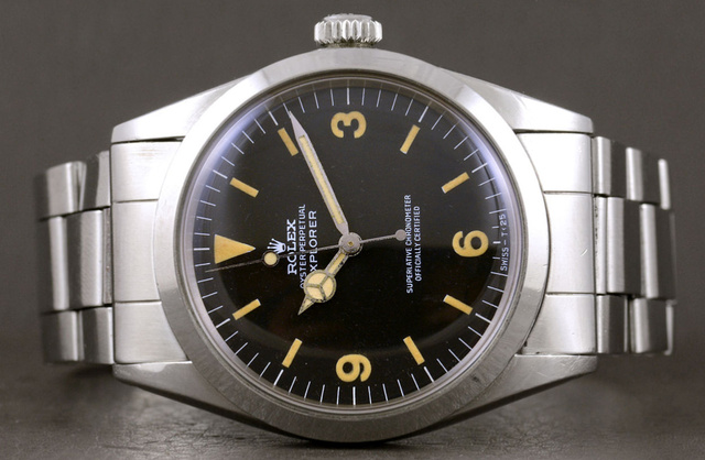 Exemple d'une Explorer 1016, mais il ne s'agit pas de la montre de Ian Fleming, DR