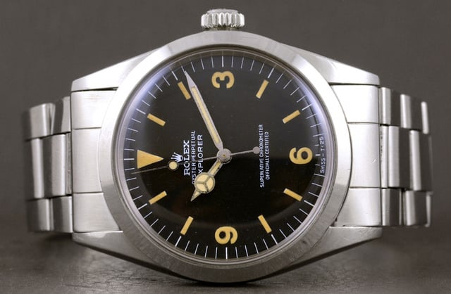 Exemple d'une Explorer 1016, mais il ne s'agit pas de la montre de Ian Fleming, DR Exemple d'une Explorer 1016, mais il ne s'agit pas de la montre de Ian Fleming, DR