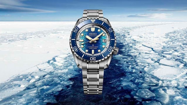 Seiko Prospex Marinemaster : un cadran bleu comme le sillage d'un brise-glace Seiko Prospex Marinemaster : un cadran bleu comme le sillage d'un brise-glace