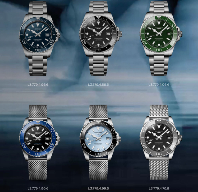 Longines HydroConquest : une collection entièrement revisitée