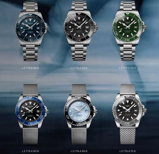 Longines HydroConquest : une collection entièrement revisitée Longines HydroConquest : une collection entièrement revisitée